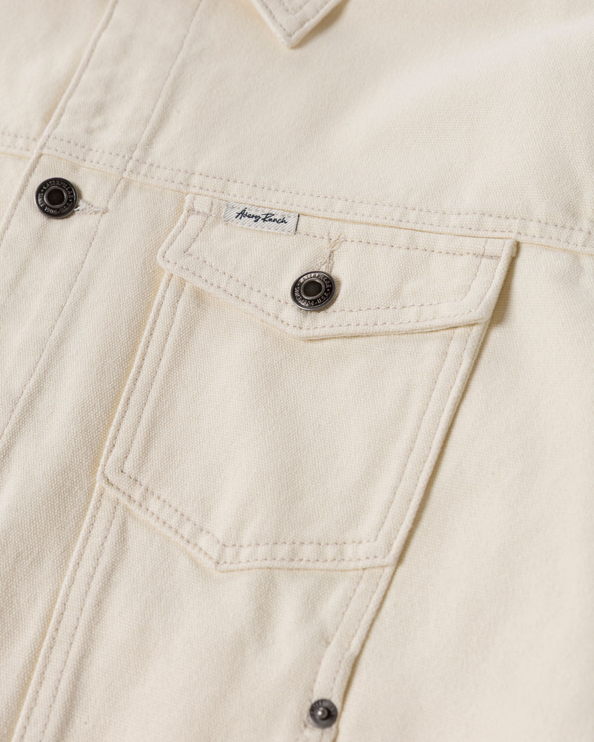 Avery Ranch X Cat Canvas Trucker Jacket
