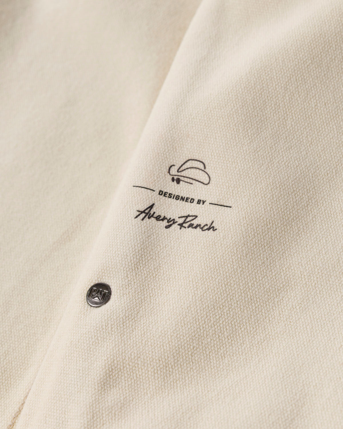 Avery Ranch X Cat Canvas Trucker Jacket
