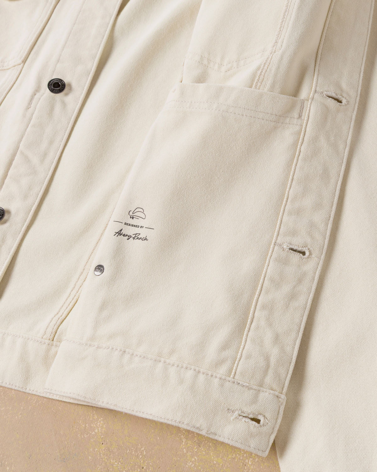 Avery Ranch X Cat Canvas Trucker Jacket