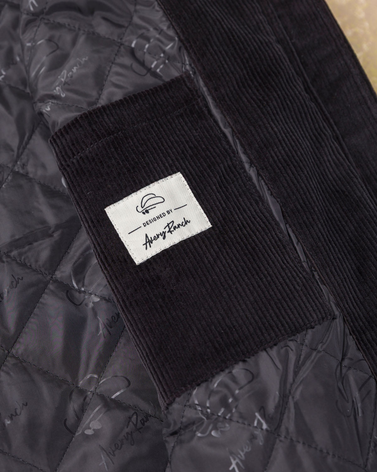 Avery Ranch X Cat Corduroy Bomber Jacket