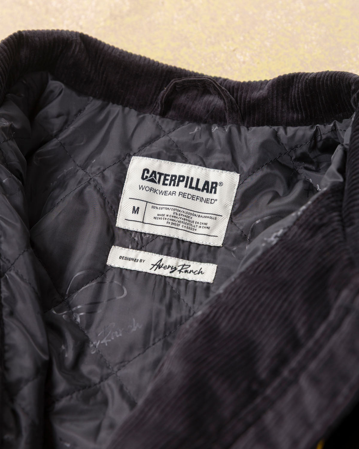 Avery Ranch X Cat Corduroy Bomber Jacket