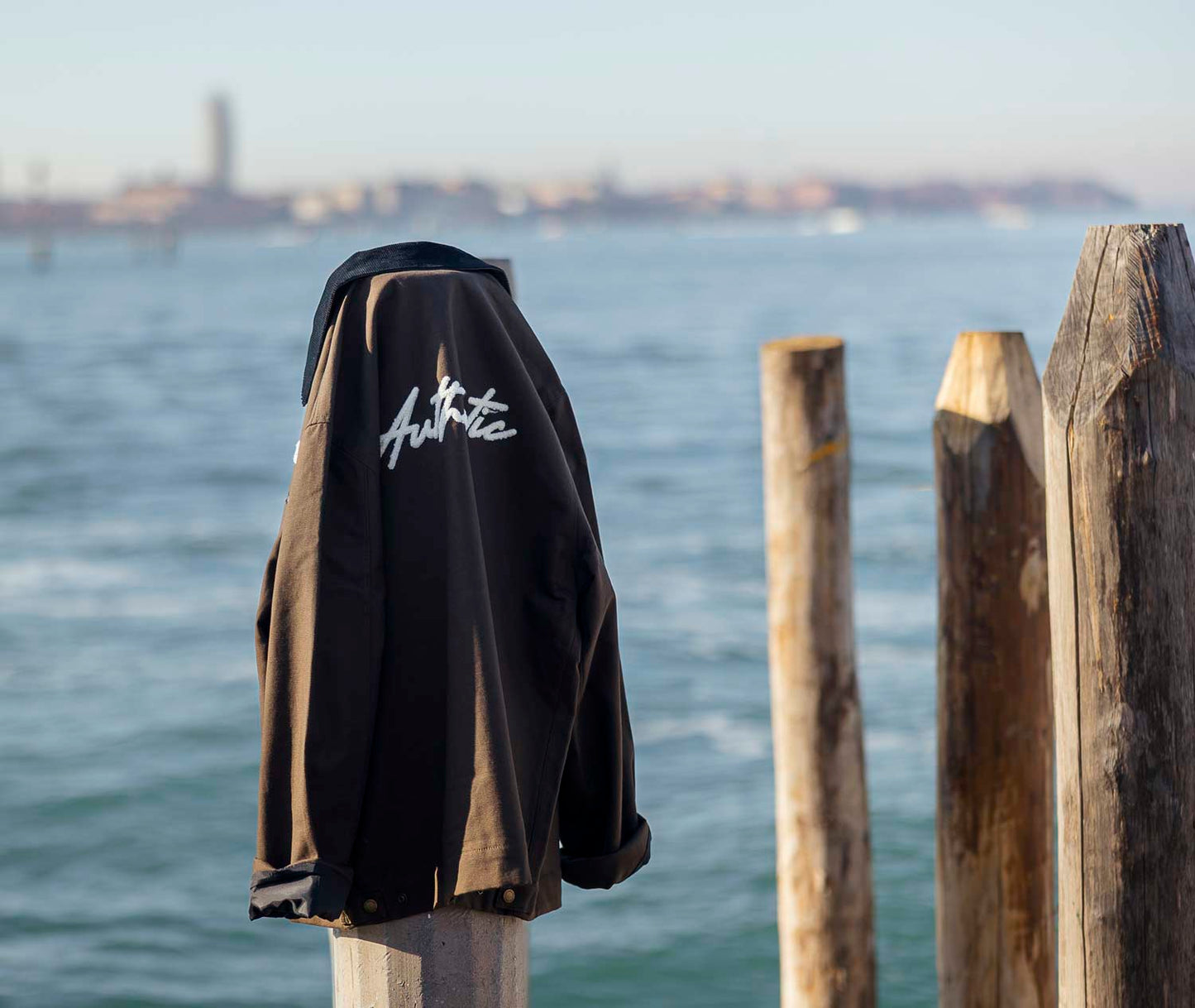 Peoria Canvas Jacket With Embroidery