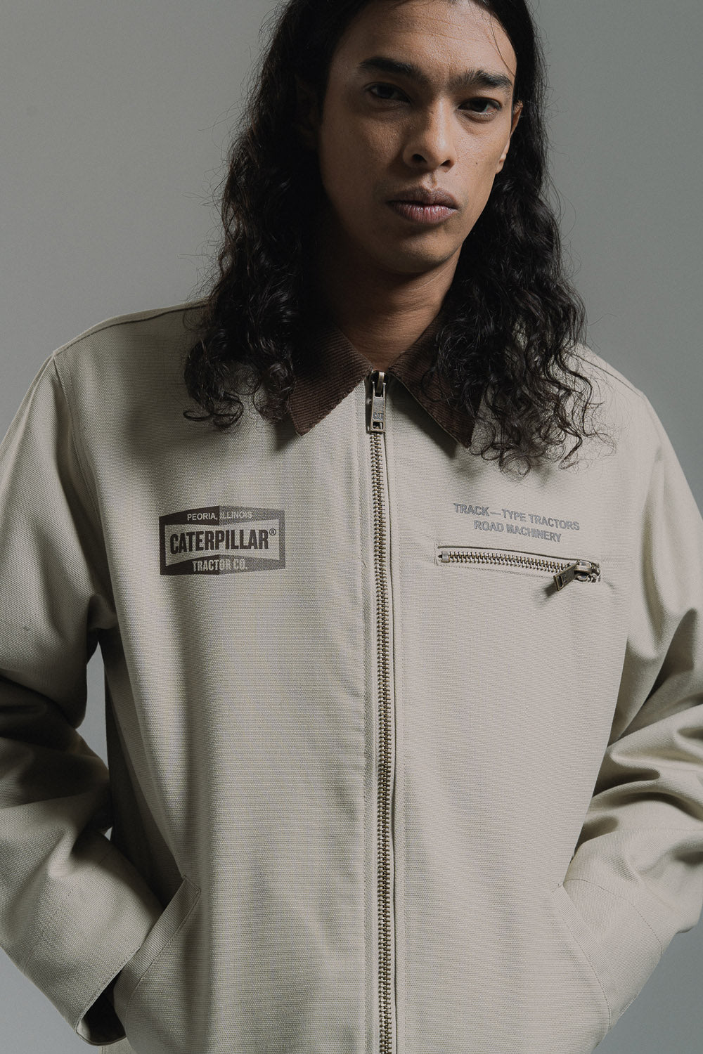 Peoria Printed Canvas Jacket