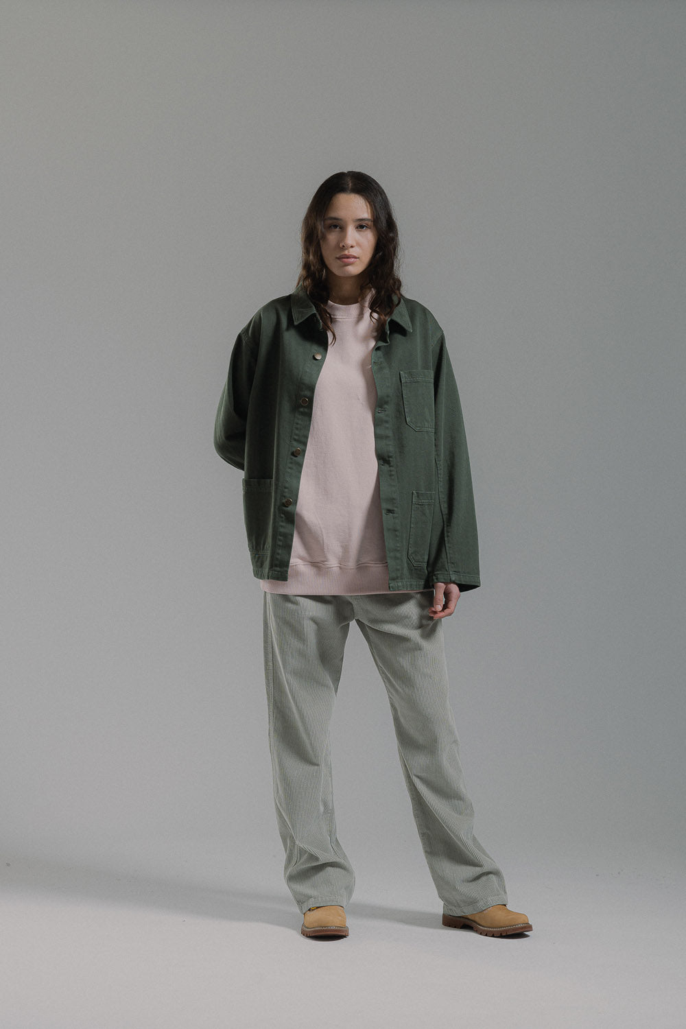 Workwear Redefined Print Crewneck Fleece