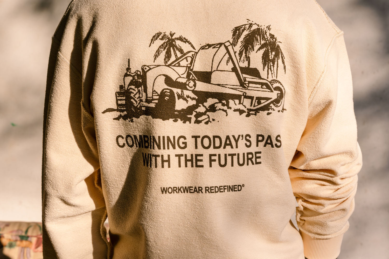 Past And Future Crewneck Fleece