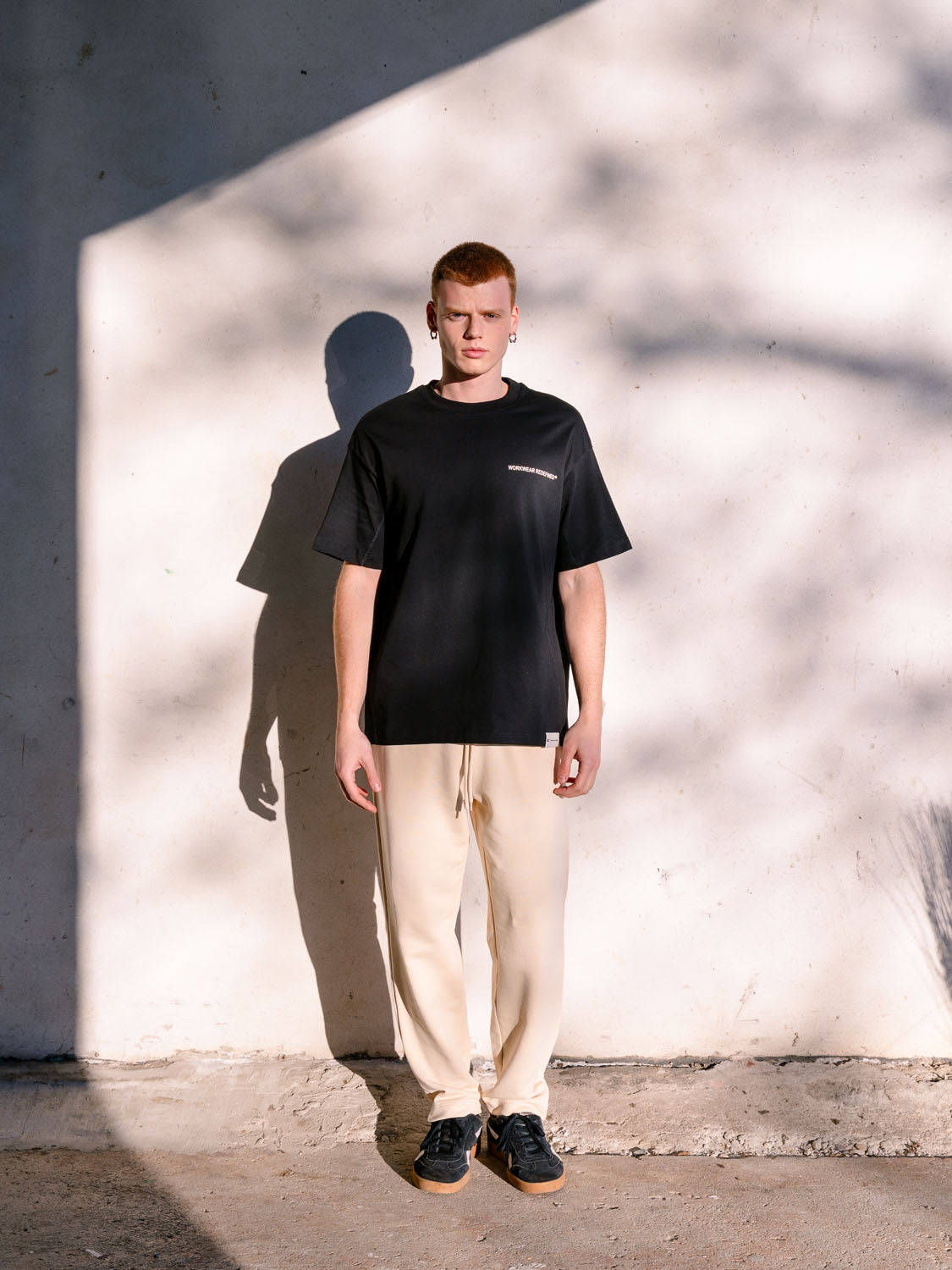 Workwear Redefined Contrast Stitch T-Shirt