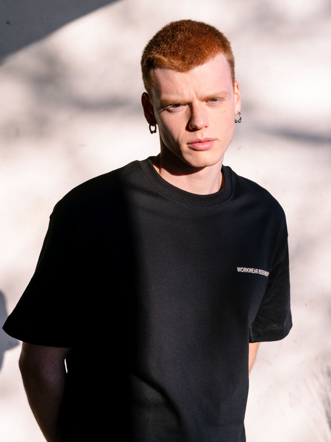 Workwear Redefined Contrast Stitch T-Shirt