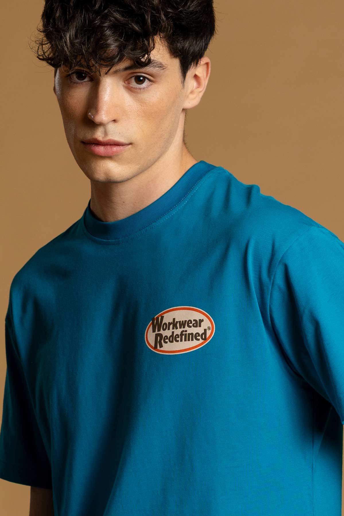 Workwear Redefined Printed Patch T-Shirt