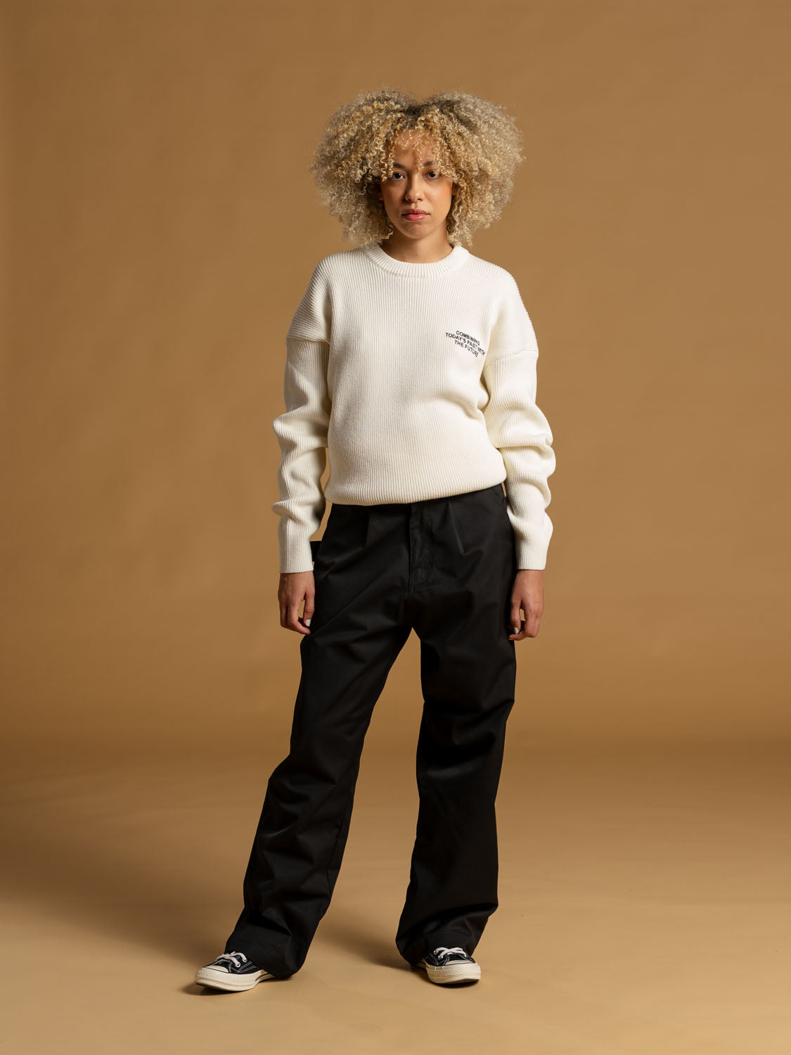 Past And Future Cotton Crewneck