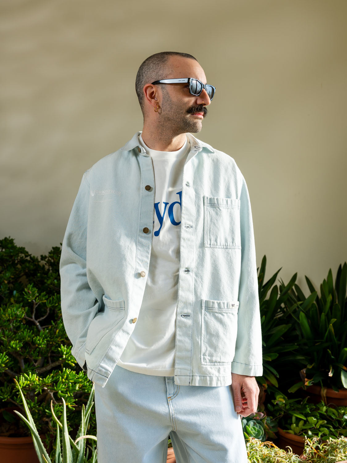 CAT WWR | Light Wash Denim Overshirt Light Wash