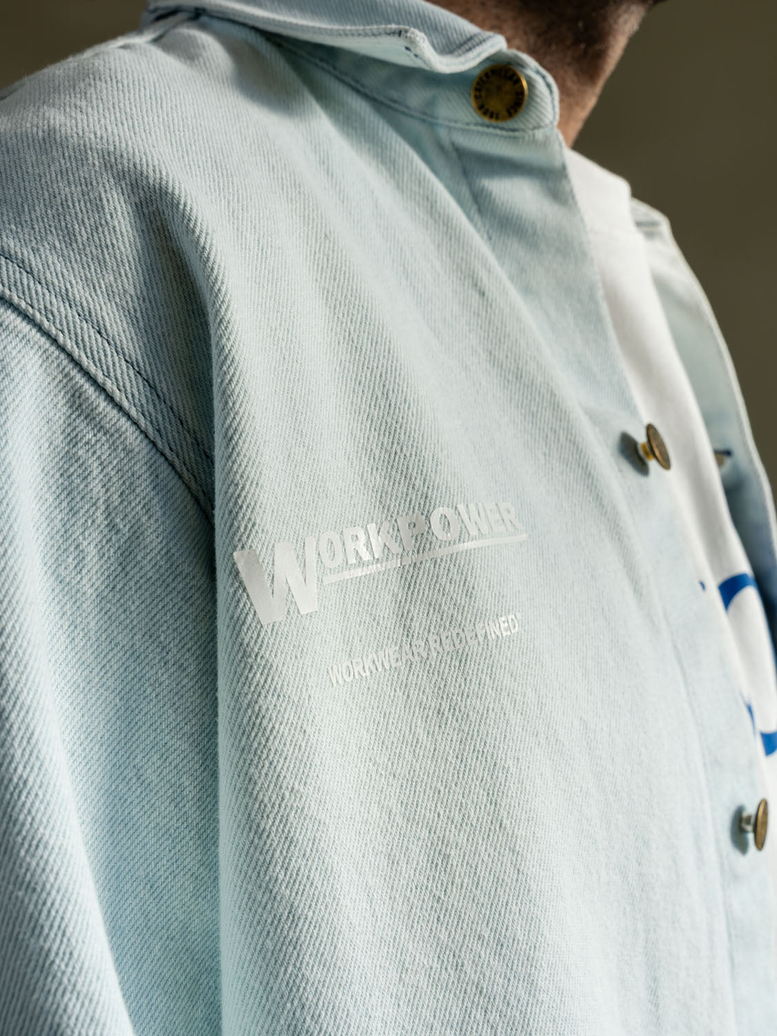 Light Wash Denim Overshirt