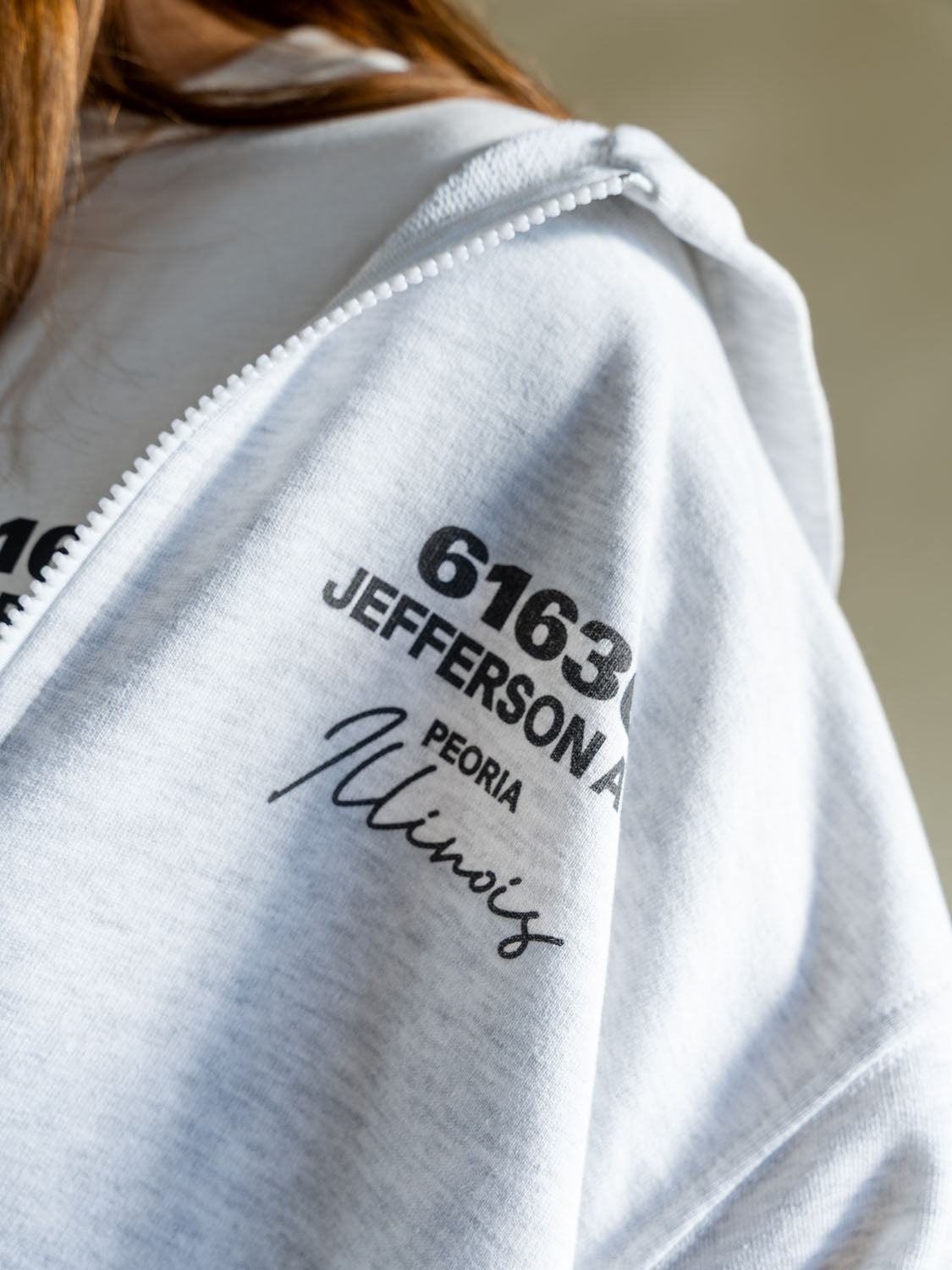 61630 Jefferson Ave Full Zip Hoodie Fleece