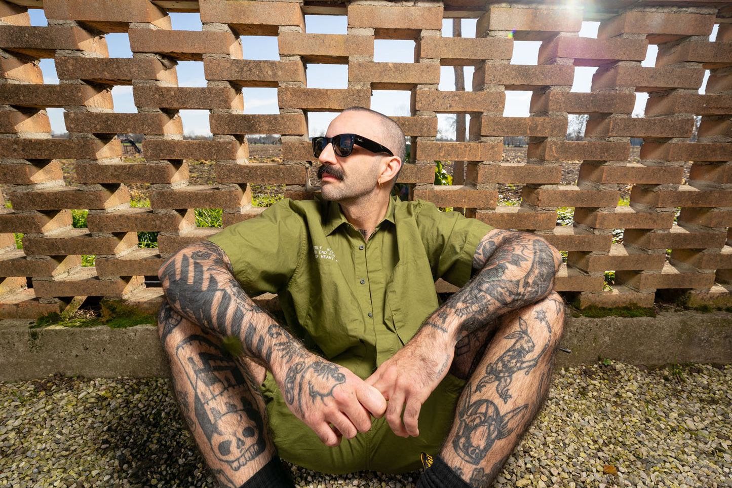 Heavy Work Big Front Pocket S/S Shirt