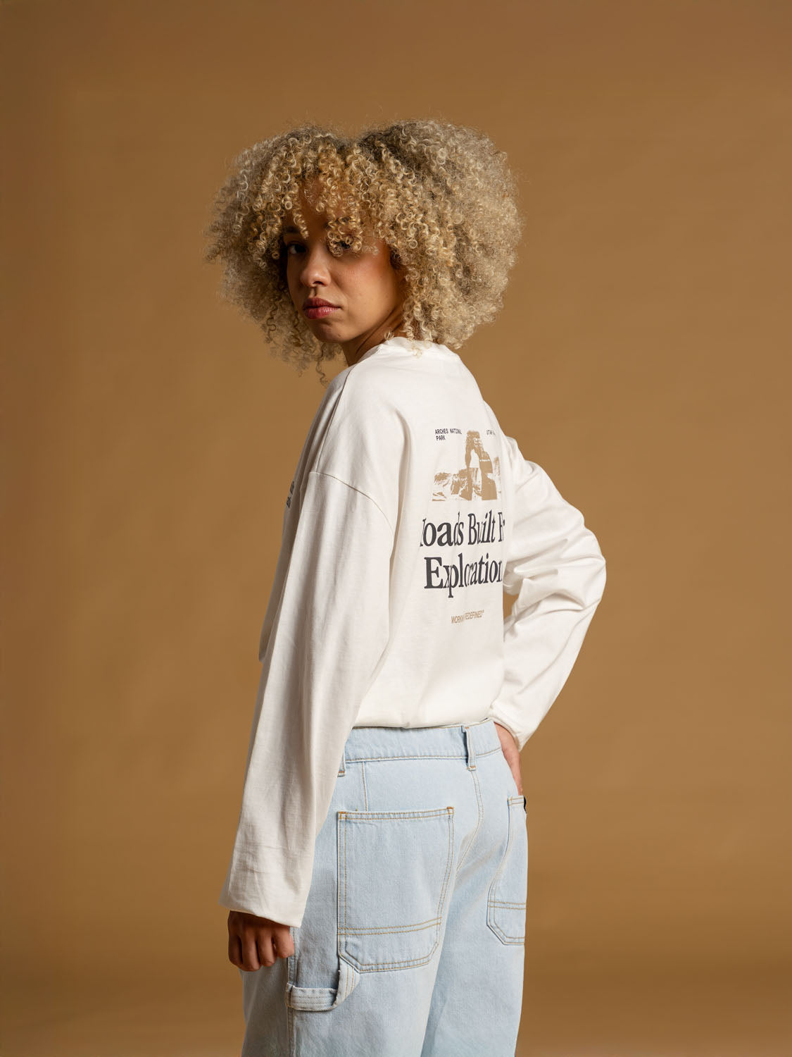 Light Wash Denim Painter Pant