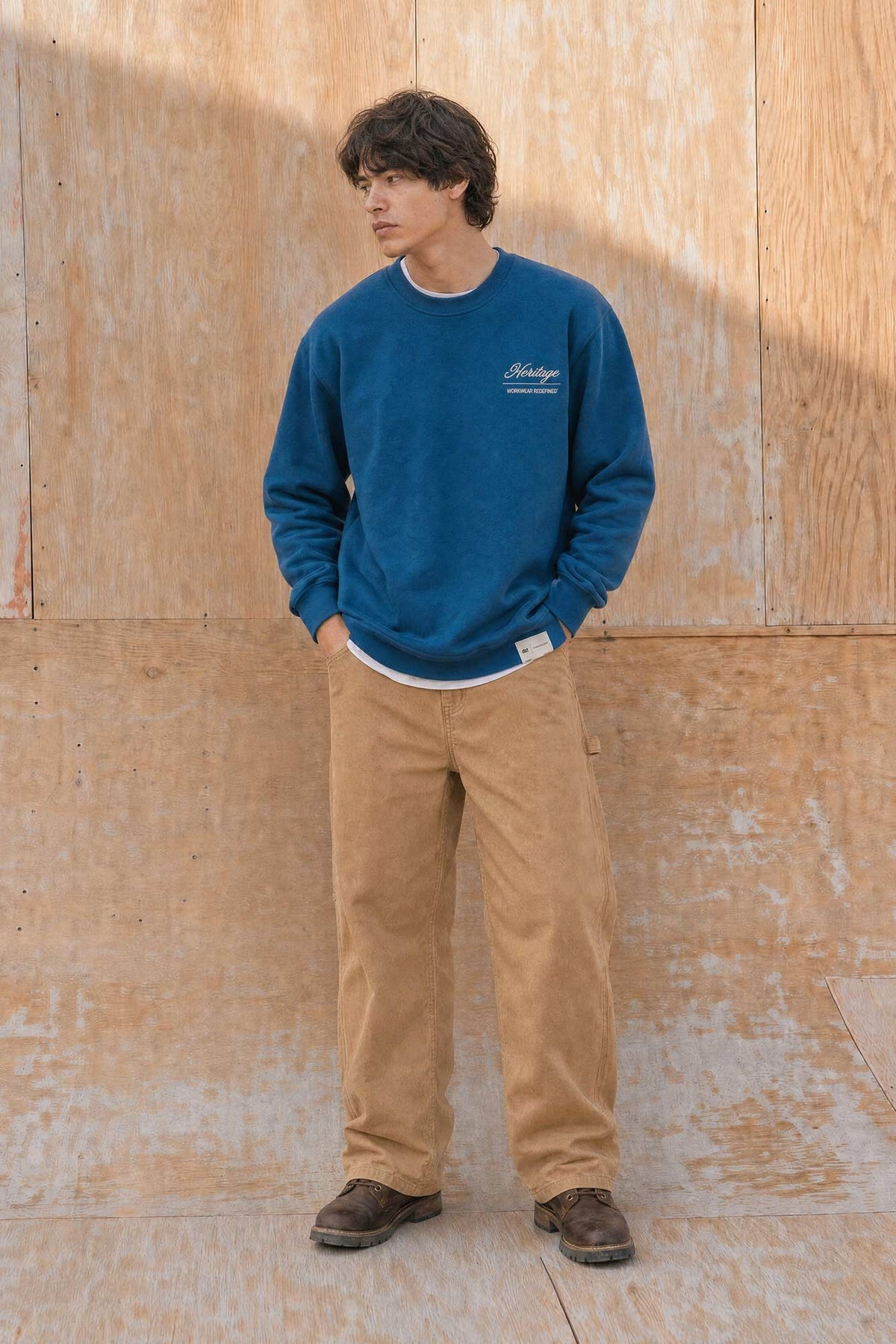 Workwear Redefined Heritage Crewneck Fleece