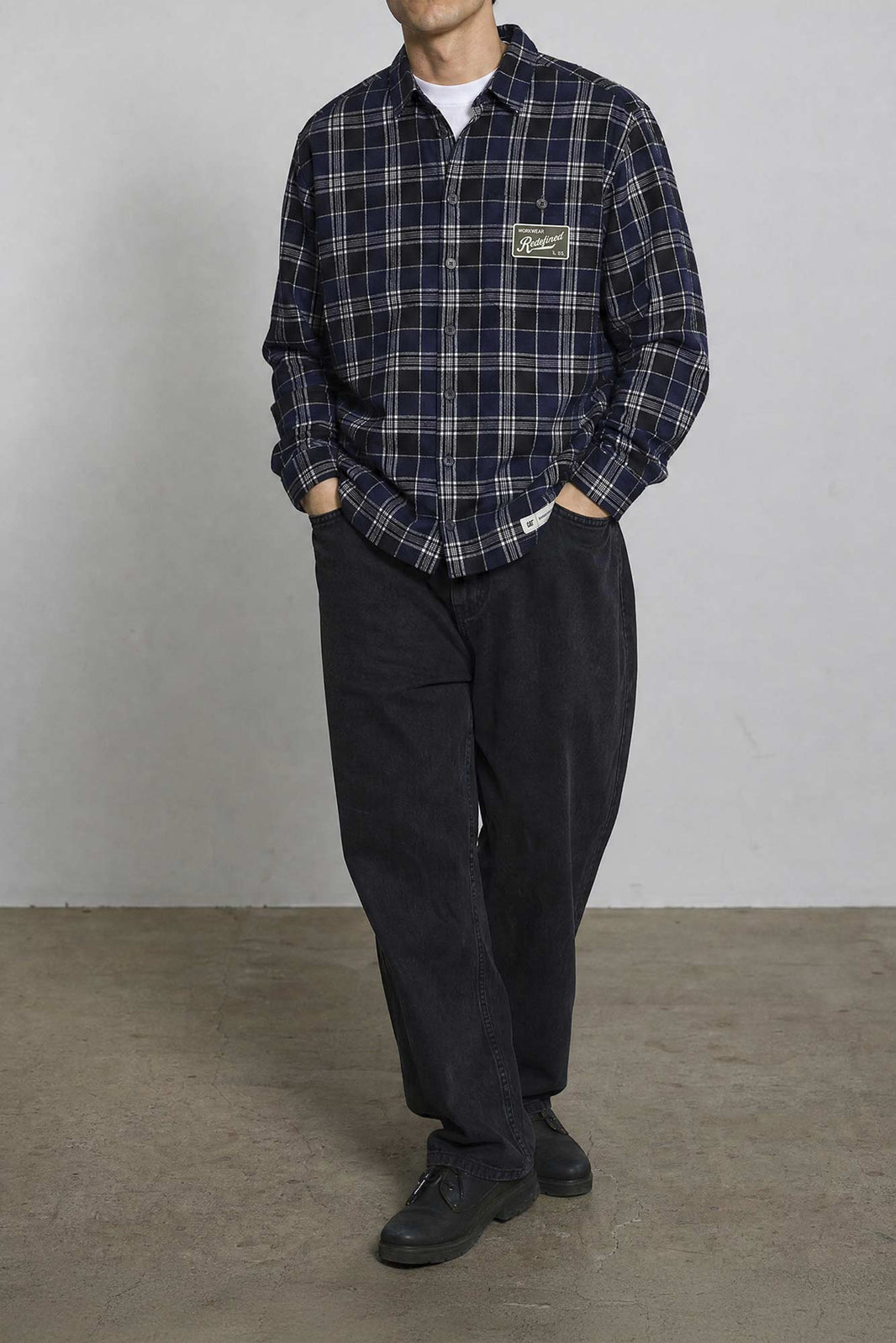 Workwear Redefined Patch Check Shirt