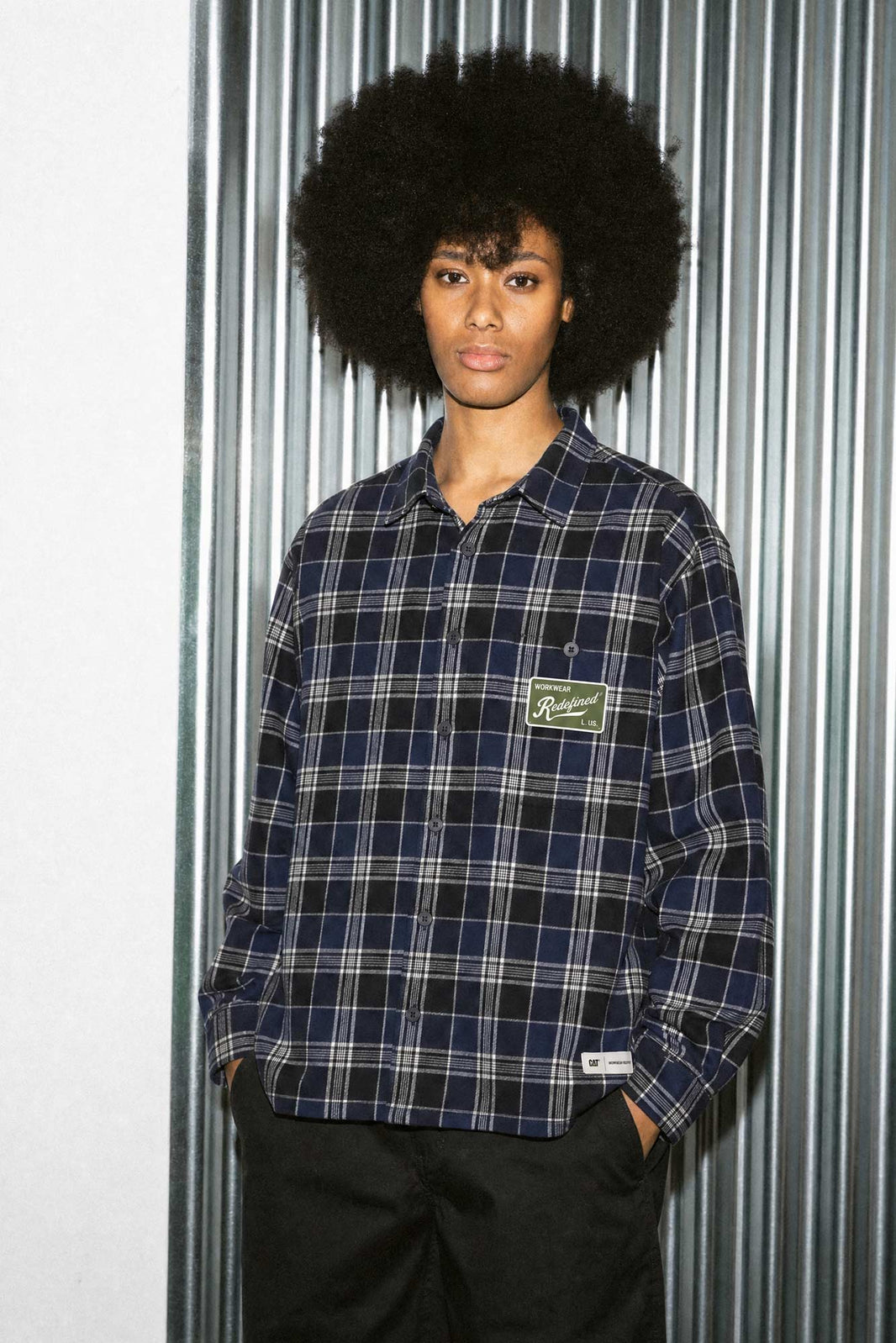 Workwear Redefined Patch Check Shirt