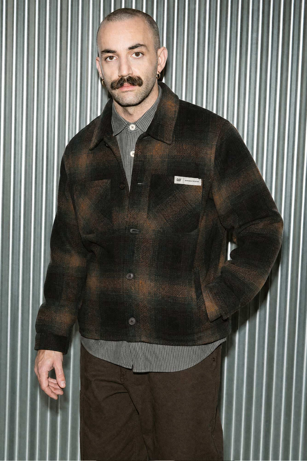 Workwear Redefined Wool Check Jacket
