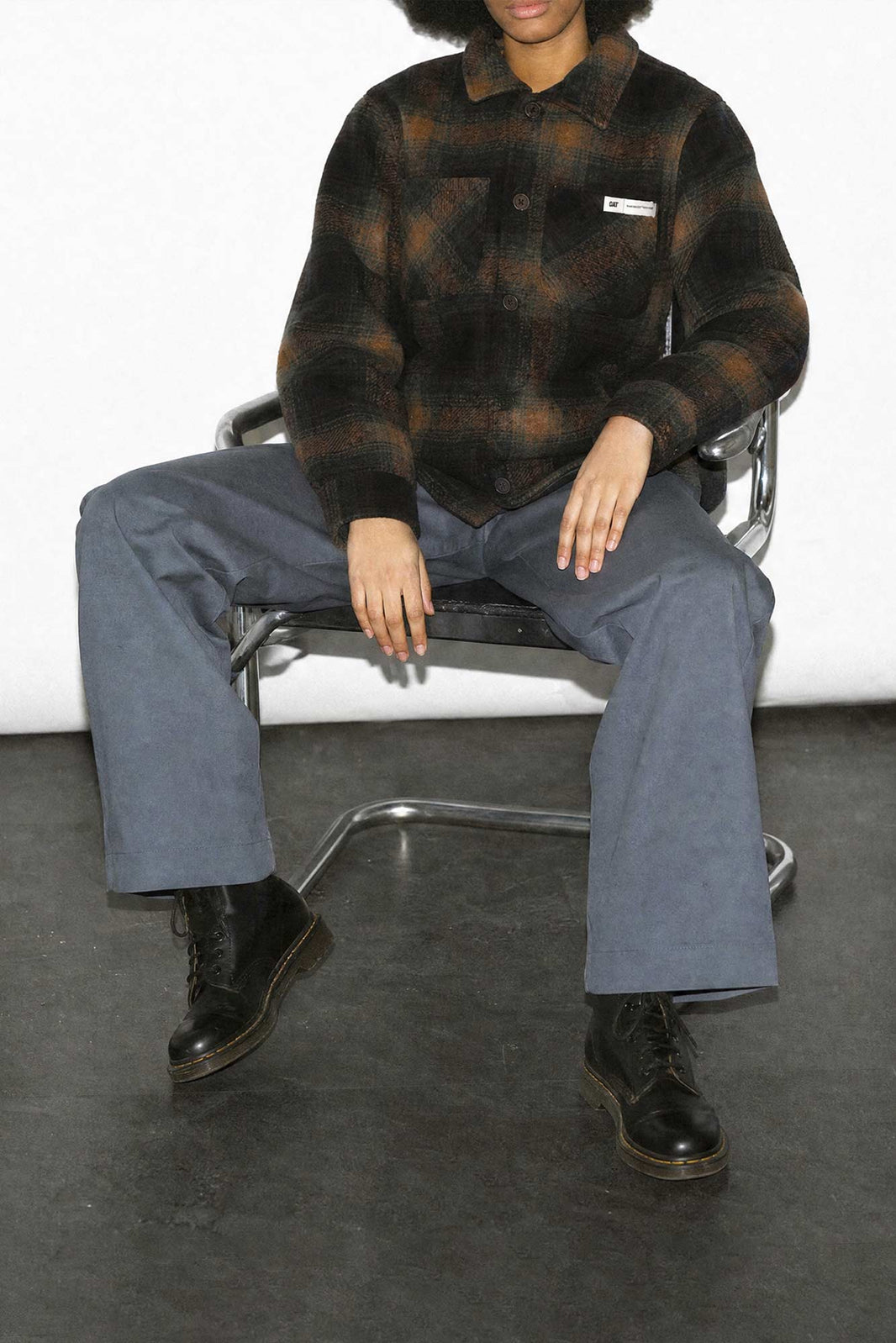 Workwear Redefined Wool Check Jacket