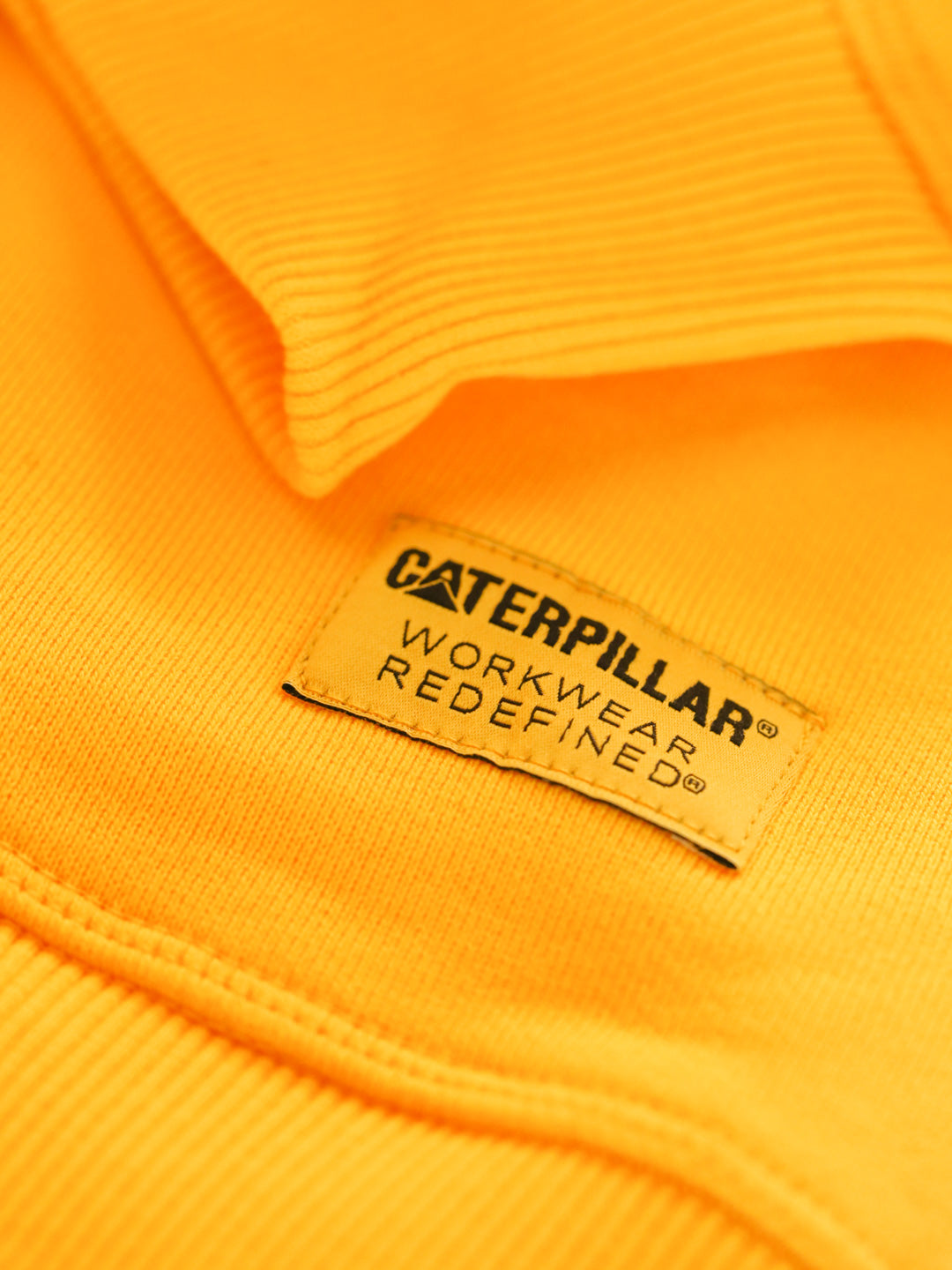 Caterpillar Embroidery Roundneck